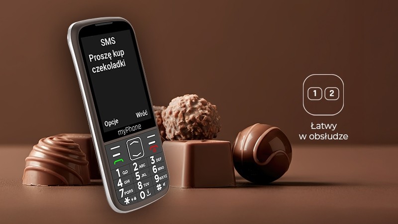 myPhone-Harmony-LTE-Praline-Collection-stacja-Ladujaca-Typ-Telefon-komorkowy